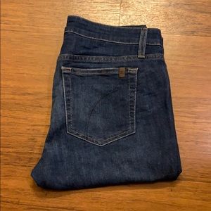 Joe’s Raw hem cropped jeans